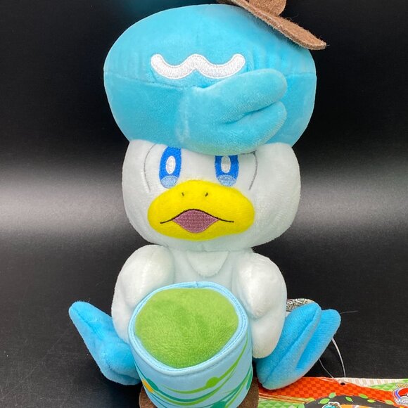 Pokemon WCS 2023 Quaxly Green Tea Plush Doll Yokohama Japan Limited Edition NWT - Picture 2 of 12